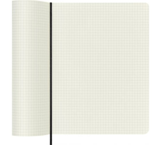 Блокнот Moleskine Classic Soft XL, 192 стр., черный, в клетку 394707QP622