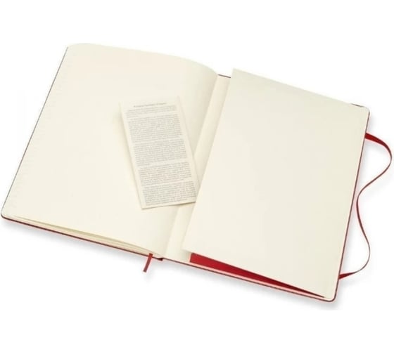 Блокнот Moleskine Classic XL, 192 стр., красный, пунктир 432250QP093F2