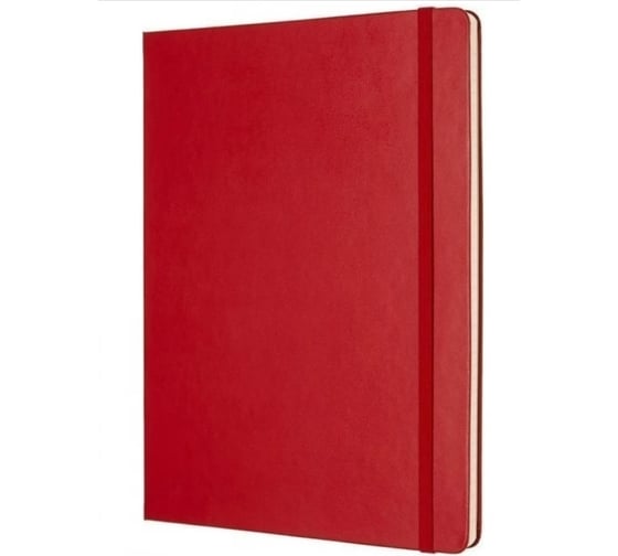 Блокнот Moleskine Classic XL, 192 стр., красный, пунктир 432250QP093F2