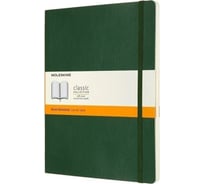 Блокнот Moleskine Classic XL, 192 стр., зеленый, в линейку 1127989QP090K15
