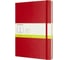 Блокнот Moleskine Classic XL, 192 стр., красный, нелинованный 432243QP092F2 1