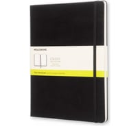 Блокнот Moleskine Classic XL, 192 стр., черный, нелинованный 1074743QP092