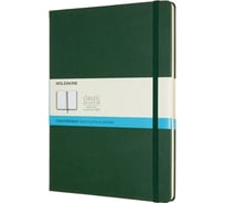 Блокнот Moleskine Classic XL, 192 стр., зеленый, пунктир 1128013QP093K15