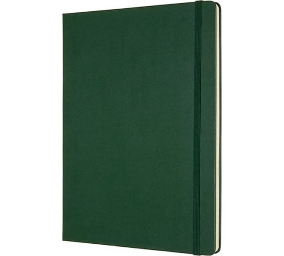 Блокнот Moleskine Classic XL, 192 стр., зеленый, пунктир 1128013QP093K15