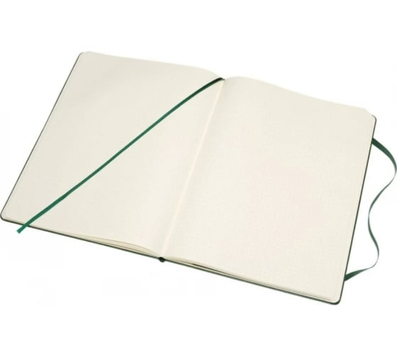Блокнот Moleskine Classic XL, 192 стр., зеленый, пунктир 1128013QP093K15