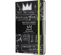 Блокнот Moleskine LE Basquiat Large, 240 стр., черный, в линейку 1127159LEBSQP060A