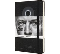 Блокнот Moleskine LE David Bowie Large, 192 стр., черный, в линейку 1139393LEDBQP060B
