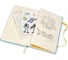 Блокнот Moleskine LE Gandam Large, 240 стр., голубой, в линейку 1128263LEGDQP060A 5