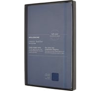 Блокнот Moleskine LE Leather Large, 192 стр., синий, в линейку 1139376LCLH31SB41BOX