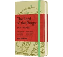 Блокнот Moleskine LE Lord Of The Rings Pocket, 192 стр., зеленый, в линейку 1127056LELRMM710SH