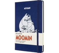 Блокнот Moleskine LE Moonim Large, 192 стр., синий, в линейку 1136699LEMOOQP060B