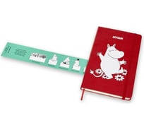 Блокнот Moleskine LE Moonim Large, 192 стр., красный, в линейку 1136700LEMOOQP060F