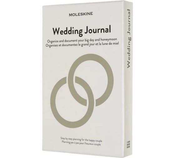Блокнот Moleskine LE Passion Wedding Large, 400 стр., серый, в линейку, подар.кор. 1075052PASWEDD 1