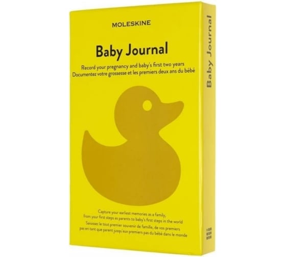 Блокнот Moleskine LE Passion Baby Large, 400 стр., желтый, в линейку, подар.кор. 1075043PASBABY 1