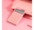 Калькулятор настольный DELI nusign, 12-разрядный, розовый, 165x14x103 мм ENS041-pink 4