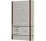 Блокнот Moleskine Time notebooks LE Large, 140 стр., коричневый, в линейку 485911LCTM33P 1