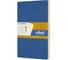 Набор Moleskine 2 блокнота Volant Large, 96 стр., синий/желтый, нелинованный 1095909QP723B41M17 1