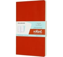 Набор Moleskine 2 блокнота Volant Pocket, 80 стр., оранжевый/голубой, в линейку 1095895QP711F16B24