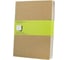 Набор Moleskine 3 блокнота Cahier Journal Large, 80 стр., бежевый, в клетку 394814QP417 1