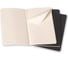 Набор Moleskine 3 блокнота Cahier Journal Large, 80 стр., черный, в клетку 394741QP317 4