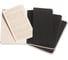 Набор Moleskine 3 блокнота Cahier Journal Pocket, 64 стр., черный, в линейку 385277QP311 4