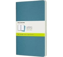 Набор Moleskine 3 блокнота Cahier Journal Pocket, 64 стр., голубой, нелинованный 1128164CH013B44