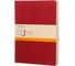 Набор Moleskine 3 блокнота Cahier Journal XL, 120 стр., клюквенный, в линейку 394922CH121 1