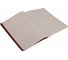 Набор Moleskine 3 блокнота Cahier Journal XL, 120 стр., клюквенный, в линейку 394922CH121 2