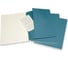 Набор Moleskine 3 блокнота Cahier Journal XL, 120 стр., голубой, в линейку 1128194CH021B44 4