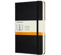 Блокнот Moleskine Classic Expended Large, 400 стр., черный, нелинованный 1127529QP062EXP
