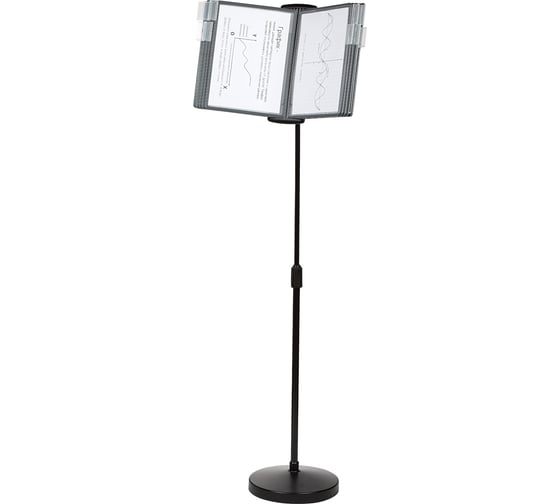Демосистема напольная Promega office FDS032W 10 пан., черный Attache 409847