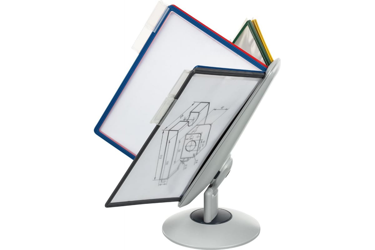 Настольная демосистема ProMega office А4 вращающаяся 10 панелей в ...
