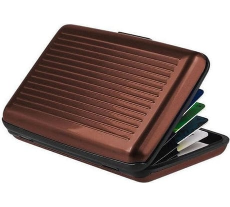 Бокс для кредитных карт Beroma коричневый 07703430