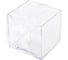Пластиковая подставка для бумажного блока Classic BRAUBERG, 90x90x90 мм, прозрачная 20 шт 238092 4