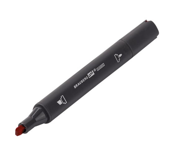 Двусторонний маркер для скетчинга BRAUBERG Art Classic 1 мм - 6 мм, кораллово-розовый R105 151863