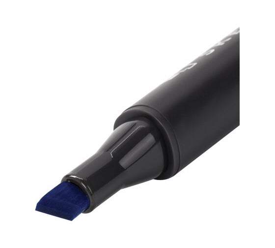 Двусторонний маркер для скетчинга BRAUBERG Art Classic 1 мм - 6 мм, ярко-голубой B016 151839