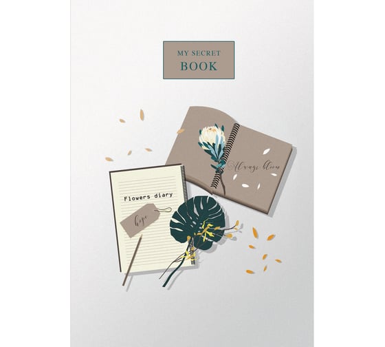 Книга для записей listoff КЗЛ51603696 1