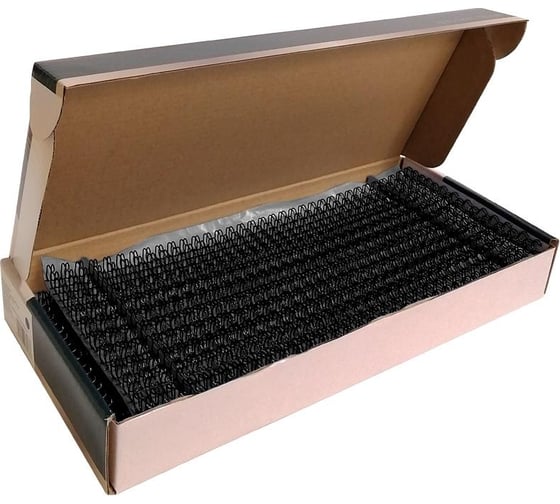 Металлические пружины Office Kit d 4.8 мм (3/16), черные, 100 шт. OKPM316B