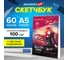 Скетчбук BRAUBERG белая бумага 100 г/м2, 140x201 мм, 60 листов, гребень, жёсткая подложка, Art, Аниме 115061 2