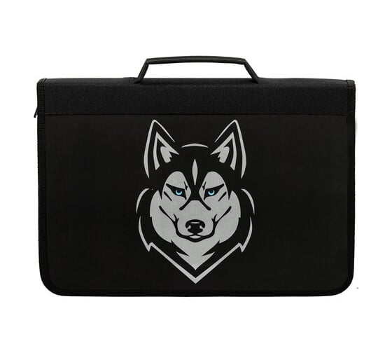 Папка для труда BRAUBERG Husky на молнии, А4, с ручкой, 1 отделение, органайзер 271450 1