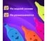 Набор текстовыделителей BRAUBERG Kids Cute Cats Neon мини 6 цветов, линия 1-5 мм 152435 7