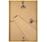 Рамка BRAUBERG Slim 21x30 см, золотистая, пластик, багет 8 мм, плотный задник с ножкой, акриловый экран 391315 5