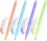 Стираемая гелевая ручка X-ERASE Pastel с грипом BRAUBERG, синяя, узел 0.7 мм, линия 0.35 мм 24 шт 143953 2