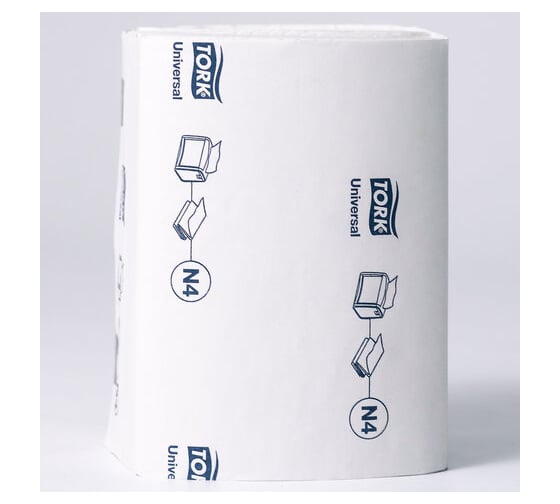 Салфетки TORK Система N4 Xpressnap Universal, 2-слойные, комплект 20 шт, 200 шт, белые 10844 115092