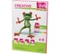 Цветная бумага CREATIVE Color А4, 80 г/м2, 50 листов, неон, малиновая, Бнpr-50м 110515 1