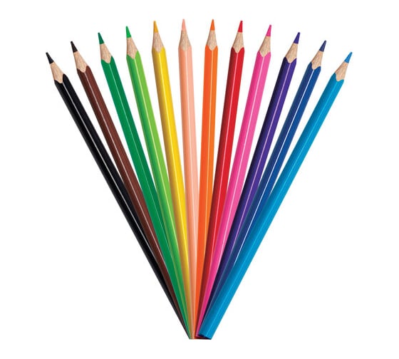 Акварельные цветные карандаши MAPED Color'Peps, 12 цветов + кисть, 2,9 мм, европодвес 836011 180888