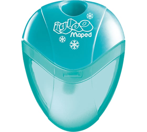 Точилка MAPED I-Gloo, с контейнером, ассорти, дисплей (30 шт) 534754 223173