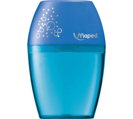 Точилка MAPED Shaker, с контейнером повышенной вместимости, ассорти, дисплей 534753 224961