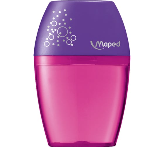 Точилка MAPED Shaker, с контейнером повышенной вместимости, ассорти, дисплей 534753 224961