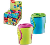 Точилка Boogy Maped, с контейнером, двухцветная, ассорти, дисплей, 30 шт., 063311 224963